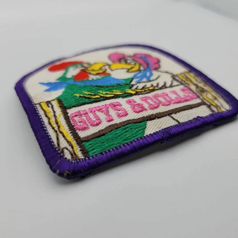 Girl Scout Badge vintage girl
